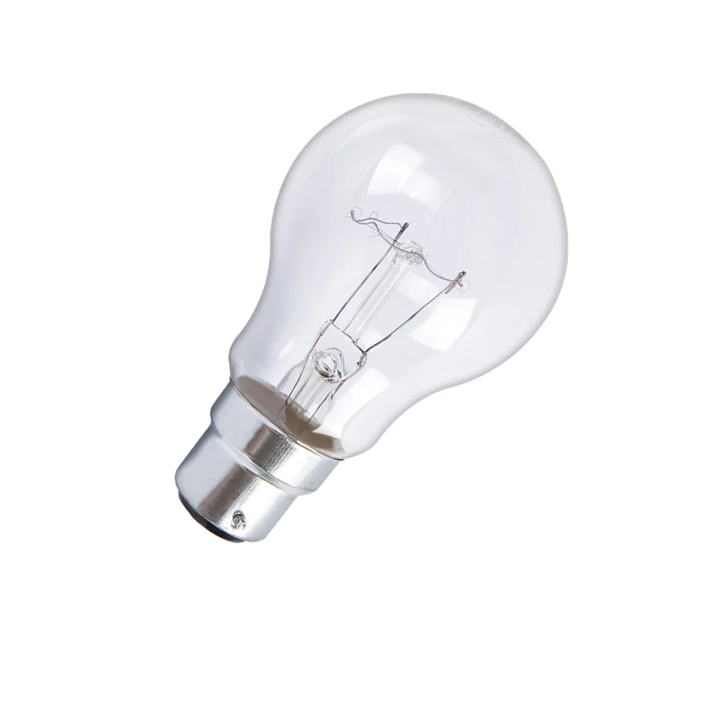 Selling A55 220V 100W B22 Clear Edison Filament Incandescent Lamp Light Bulb Incandescent Bulb