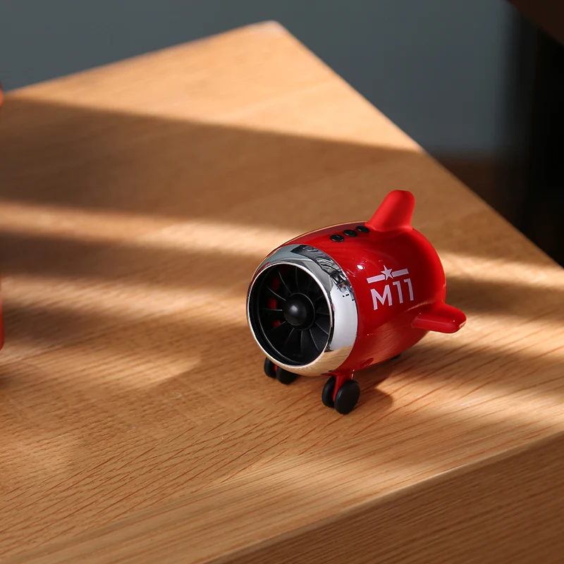 portable TWS Aircraft wireless light color sd card Bluetooths speakers - ANKUX.COM