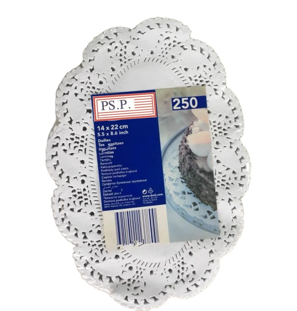 Hot Sell Food Grade Disposable White Lace Paper Doilies For Decoration