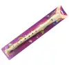 8 hole colorful plastic recorder flute for kids with blister packing