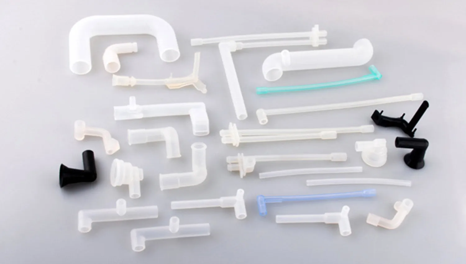 T shape silicone connector silicone pipe biofloc hose tube connector