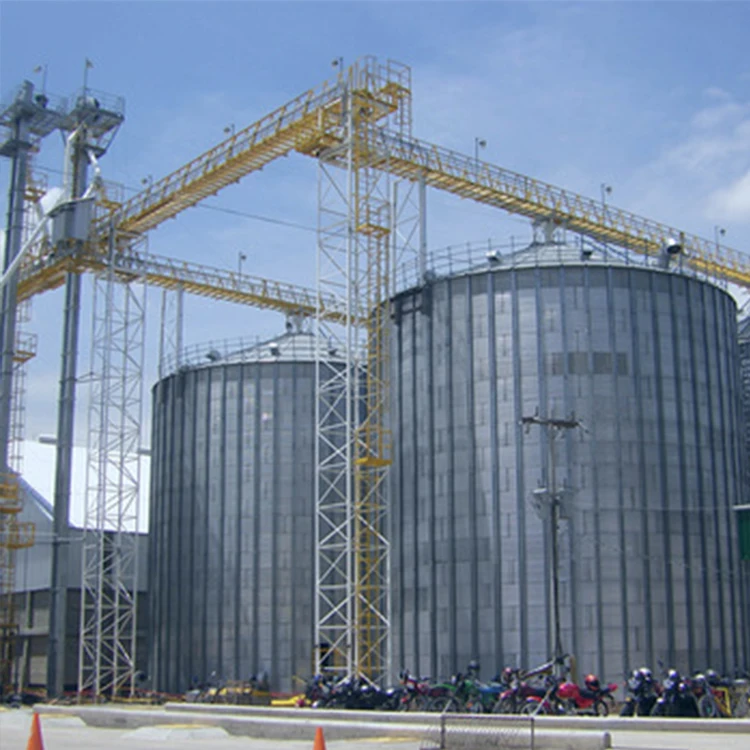 Steel Silo For Malt Stainless Steel Silo Price 1000ton Flat Bottom