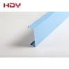 Aluminum False Suspended Mirror U Shape Baffle Wood Grain Box Ceiling Tiles
