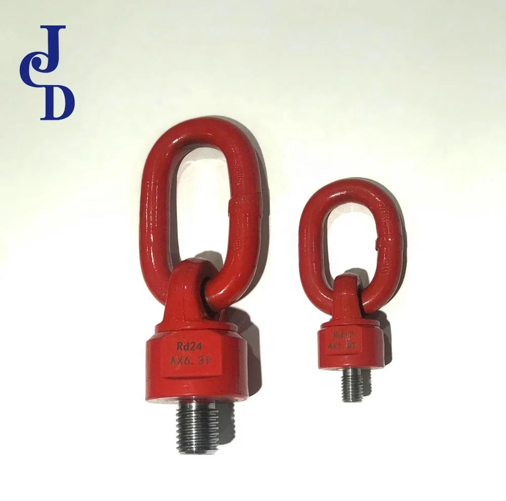 Free Sample Rotates Swivel Lifting Eyes / Full 360 Degrees Bolting Swivel Eye Bolts Buy