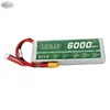 65C Four Cells Remote Control Li Po Batteries 6000Mah 14.8V 4S 80C 160C Rating Rc Quadcopter Rc Drone Lipo Battery For Aircraft