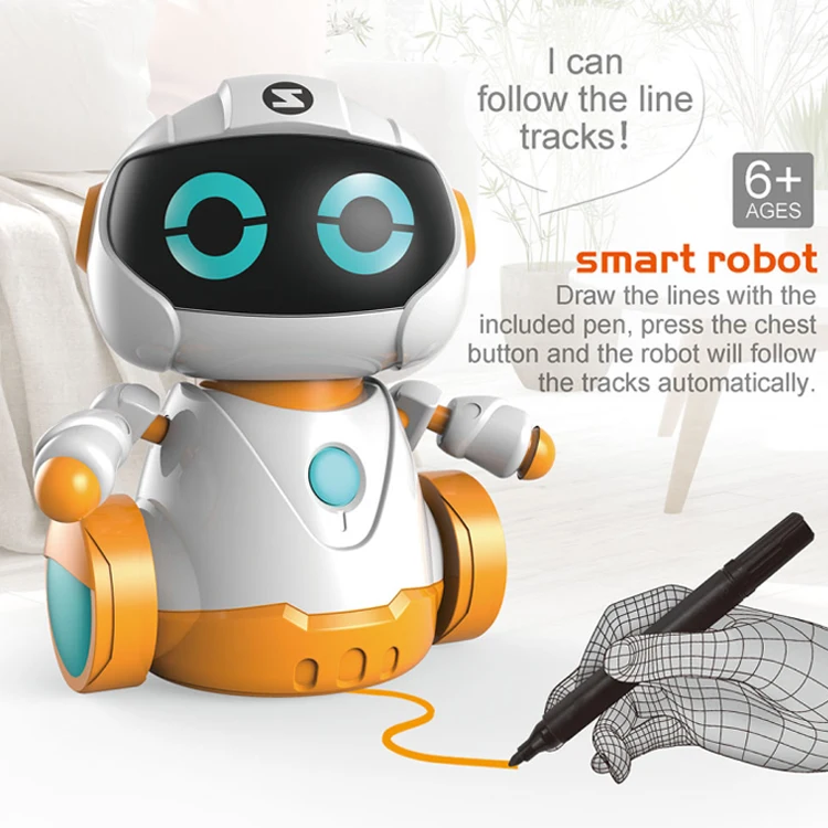 Mini Electric Robot Toys Pen Control Cute Intelligent Smart Toys Robot