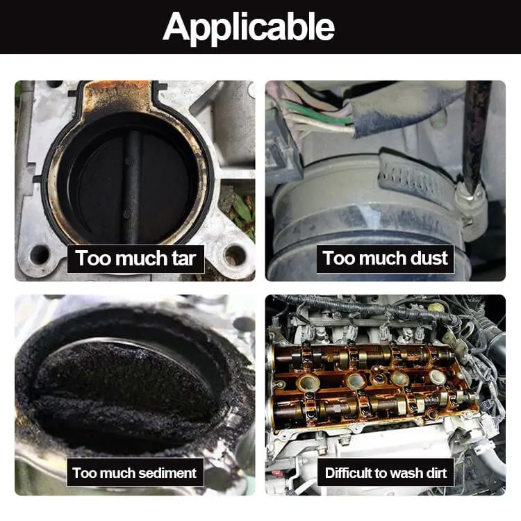 Engine Cleaning Car Wash Cleaner Accessories Auto Cleaning Throttle