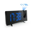 Modern table digital clock snooze alarm USB clock