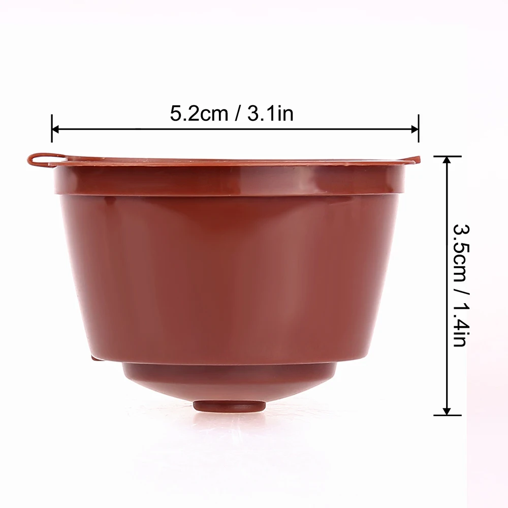 Wholesale Reusable Food Grade Plastic Coffee Capsules Pod