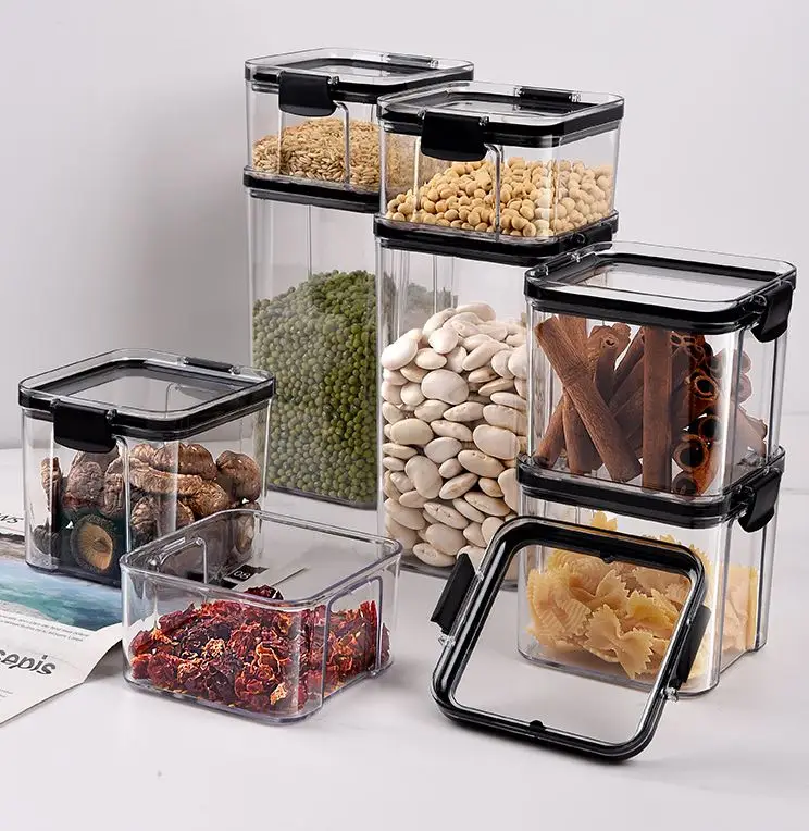 Bpa Free Factory Cheap Prices Kitchen Dry Plastic Food Storage Bins