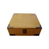 Primate Wooden Game Packing Box With Metal and Bracket Decorated Wooden Trinket Chest Box