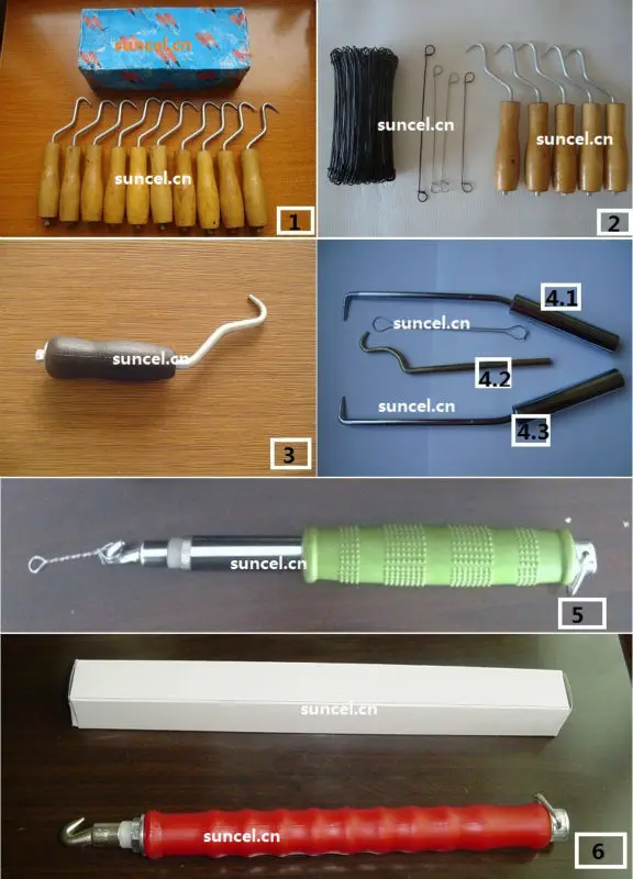 Wooden Handle Wire Tie / Tying Hook Tool / Twister Buy Wooden Handle