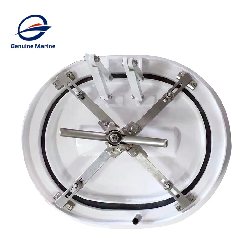 Genuine Marine Waterproof Boats Parts Aluminum Deck Watertight Hatch Cover Marine Hardware