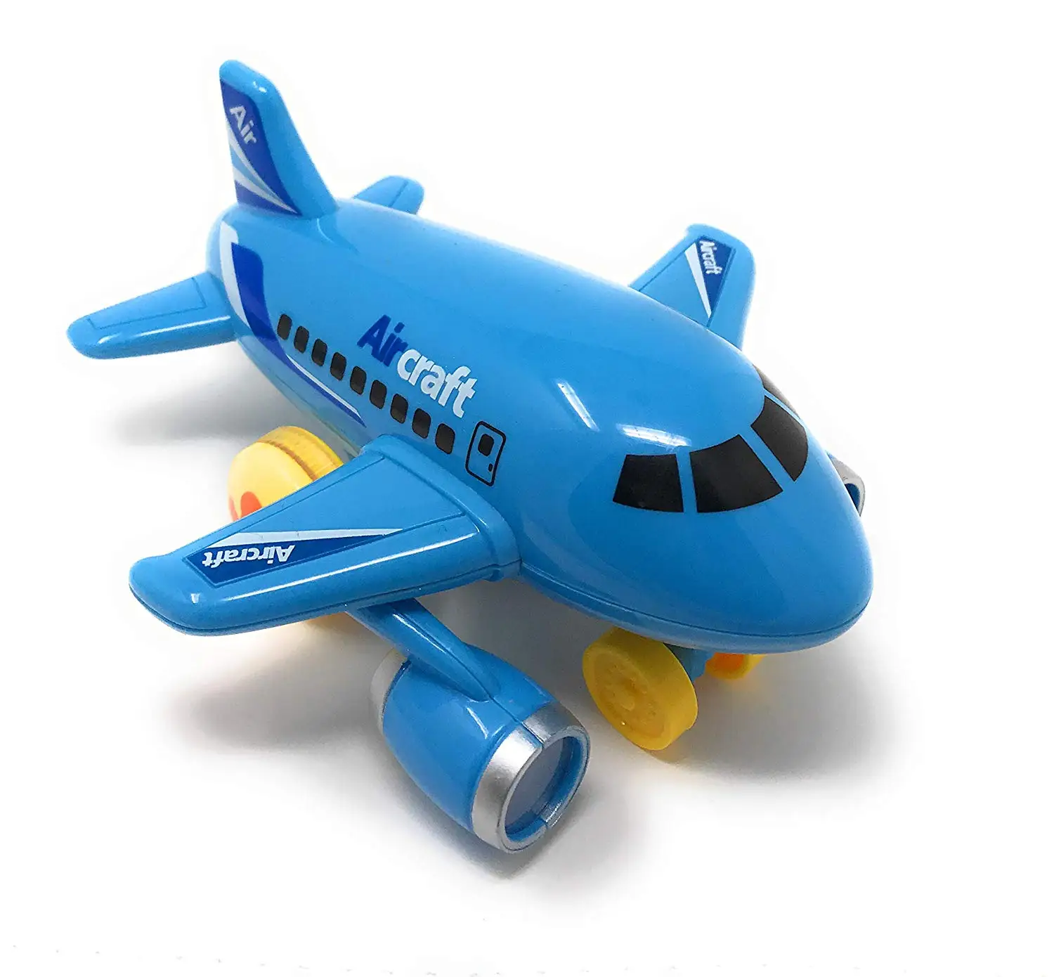 Mini Friction Powered Airplanes With Lights And Air Plane Sounds Set Of