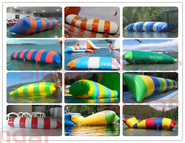 inflatable blob for lake