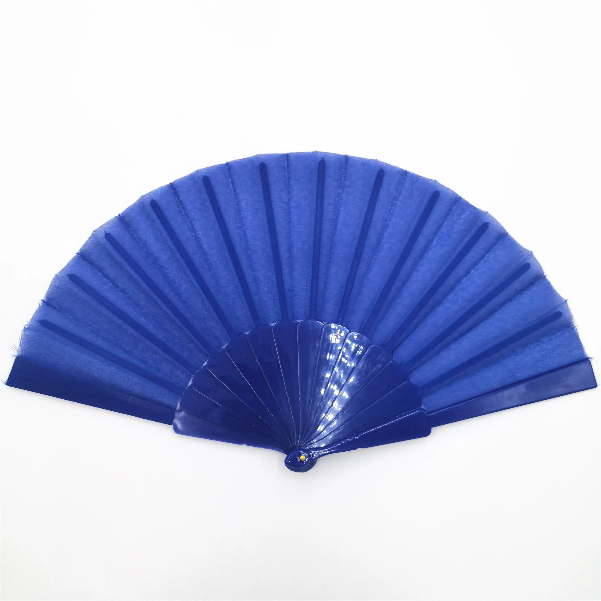 Customized Satin Fabric Plastic Folding Hand Fan Buy Customized