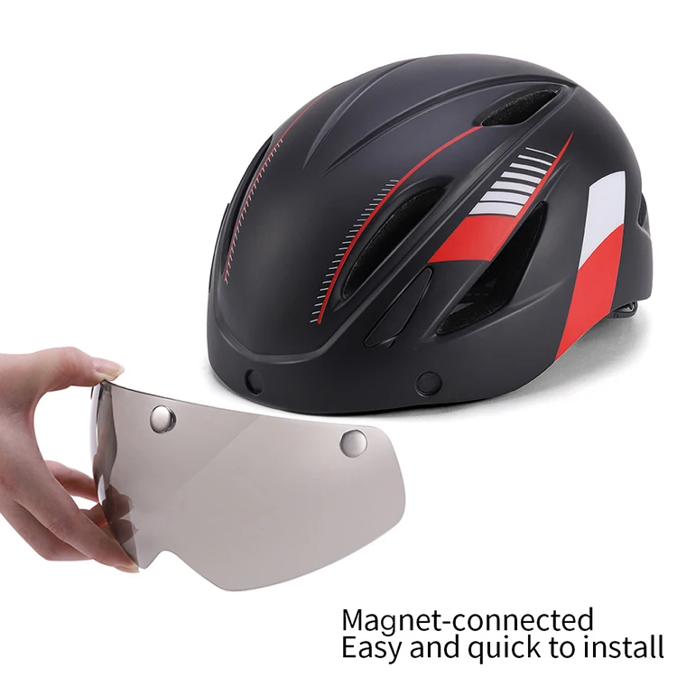 road bike helmet with lights