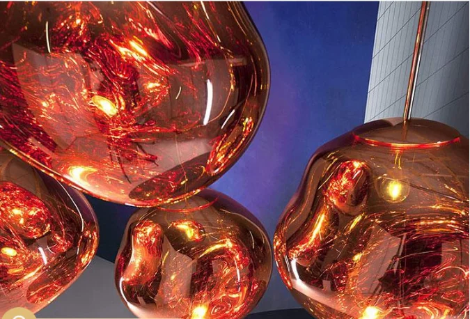 Hot Sale Energy Saving lighting room art decor children lava glass led pendant lamp