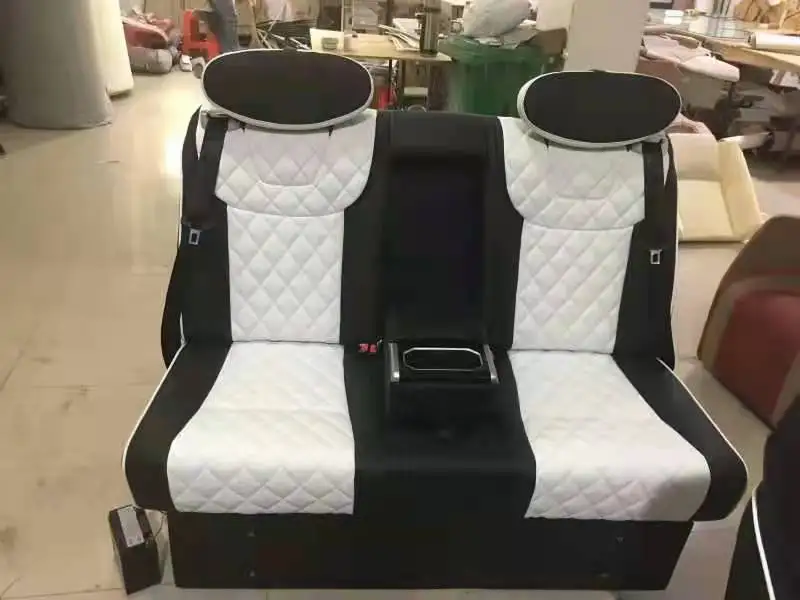 Vip Mini Bus Camper Van Sofa Bed Bench Seat/3 Seats Join Together For Sprinter/vclass/vito
