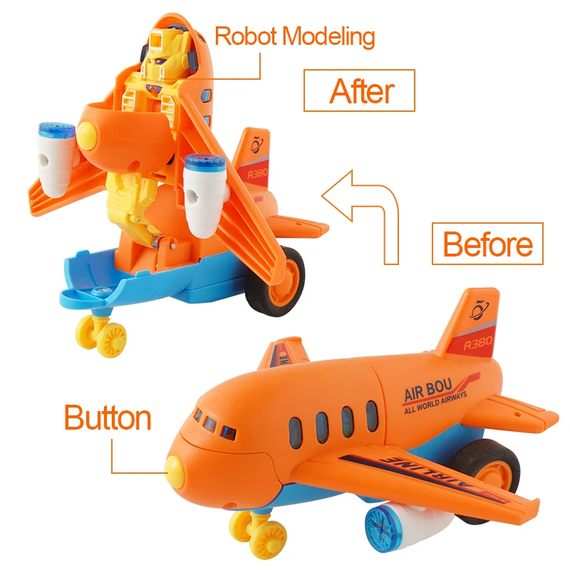 robot aircraft toy