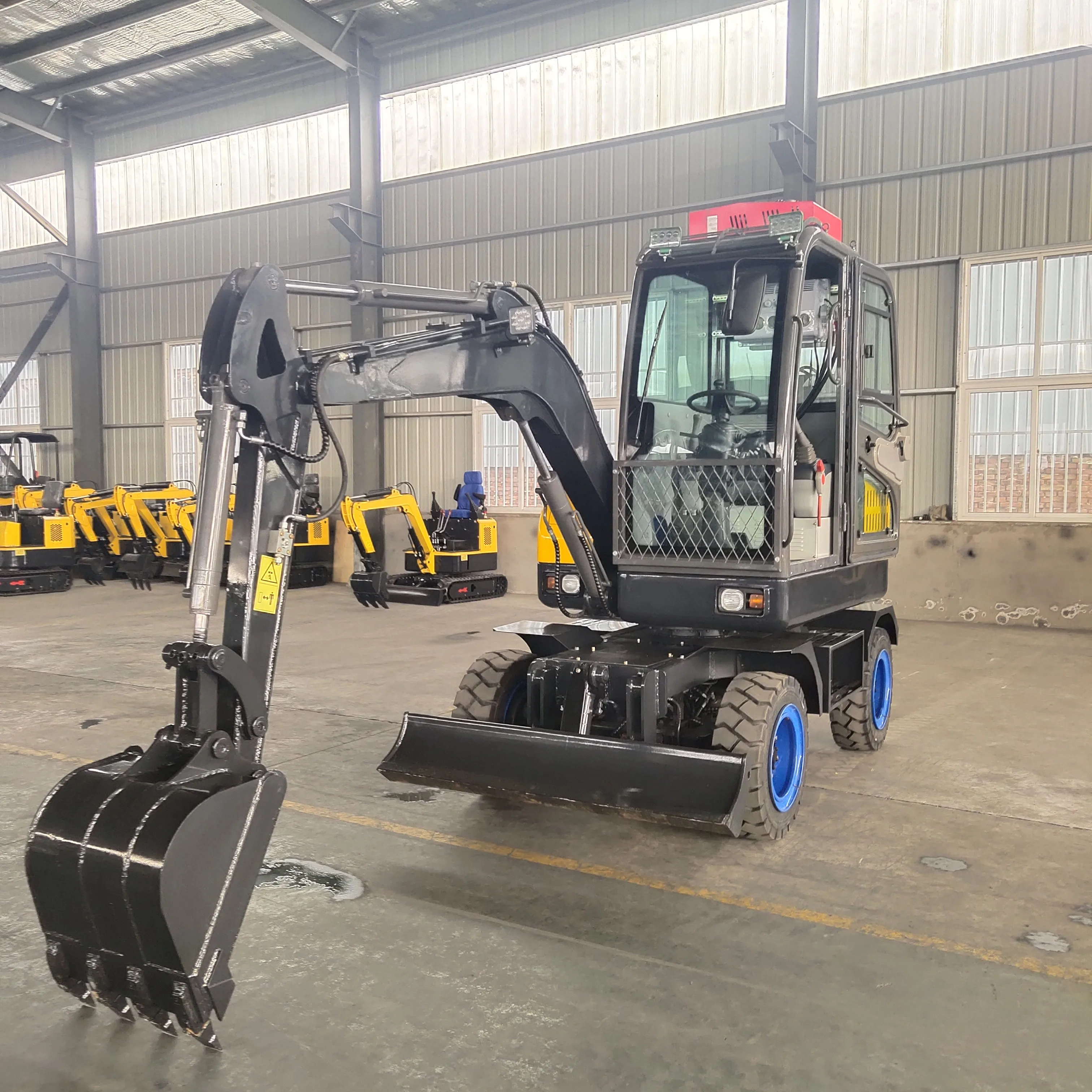 4 ton wheel excavator (3)