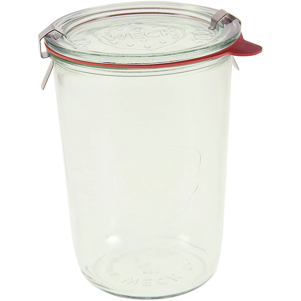 50ml,100ml,300ml,500ml Tapered Jelly Glass Weck Jars With Glass Rubber ...