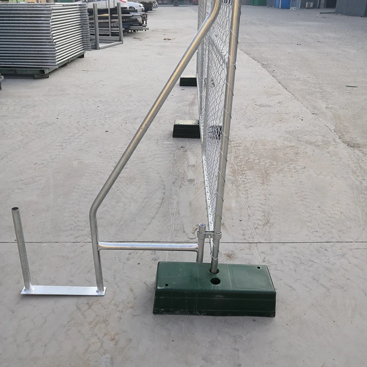 berita perusahaan terbaru tentang Pagar Bangunan Yang Dapat Dilepas American 6x10FT Portable Event Construction Chain Link Pagar Sementara Untuk Konstruksi  1