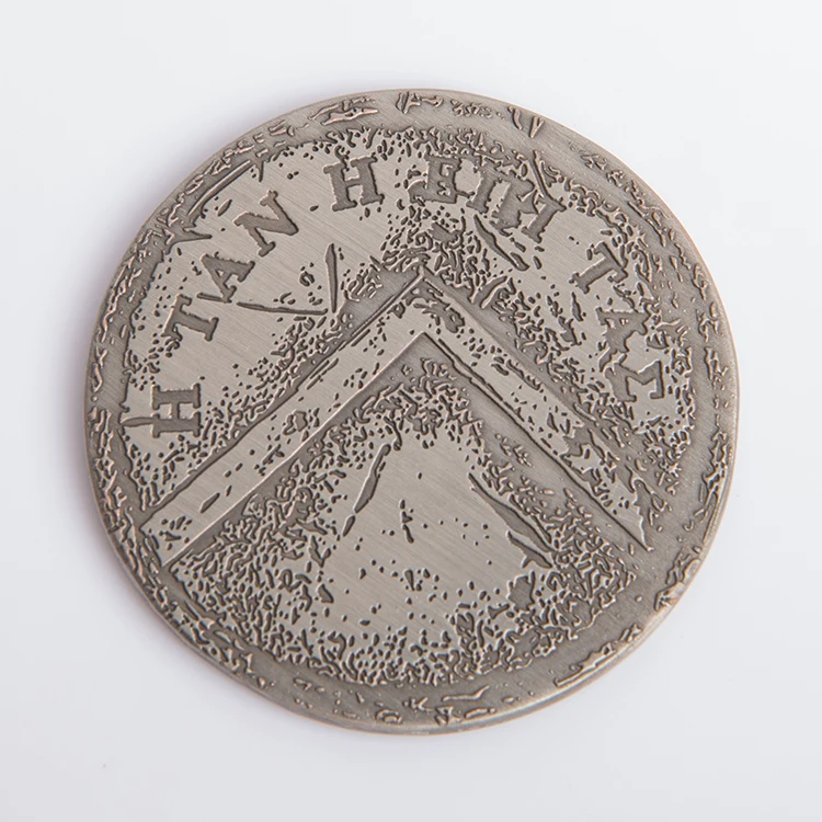Monedas de colección de metal vintage Poplikdfr Moneda conmemorativa d 