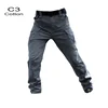Men's Cotton Canvas Military Tactical Pants Army Fans Combat Pant Hiking Hunting Multi Pockets Cargo Worker Pant for Labour
