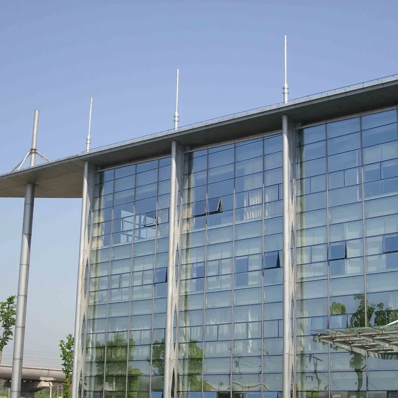 cheap aluminium glass curtain wall