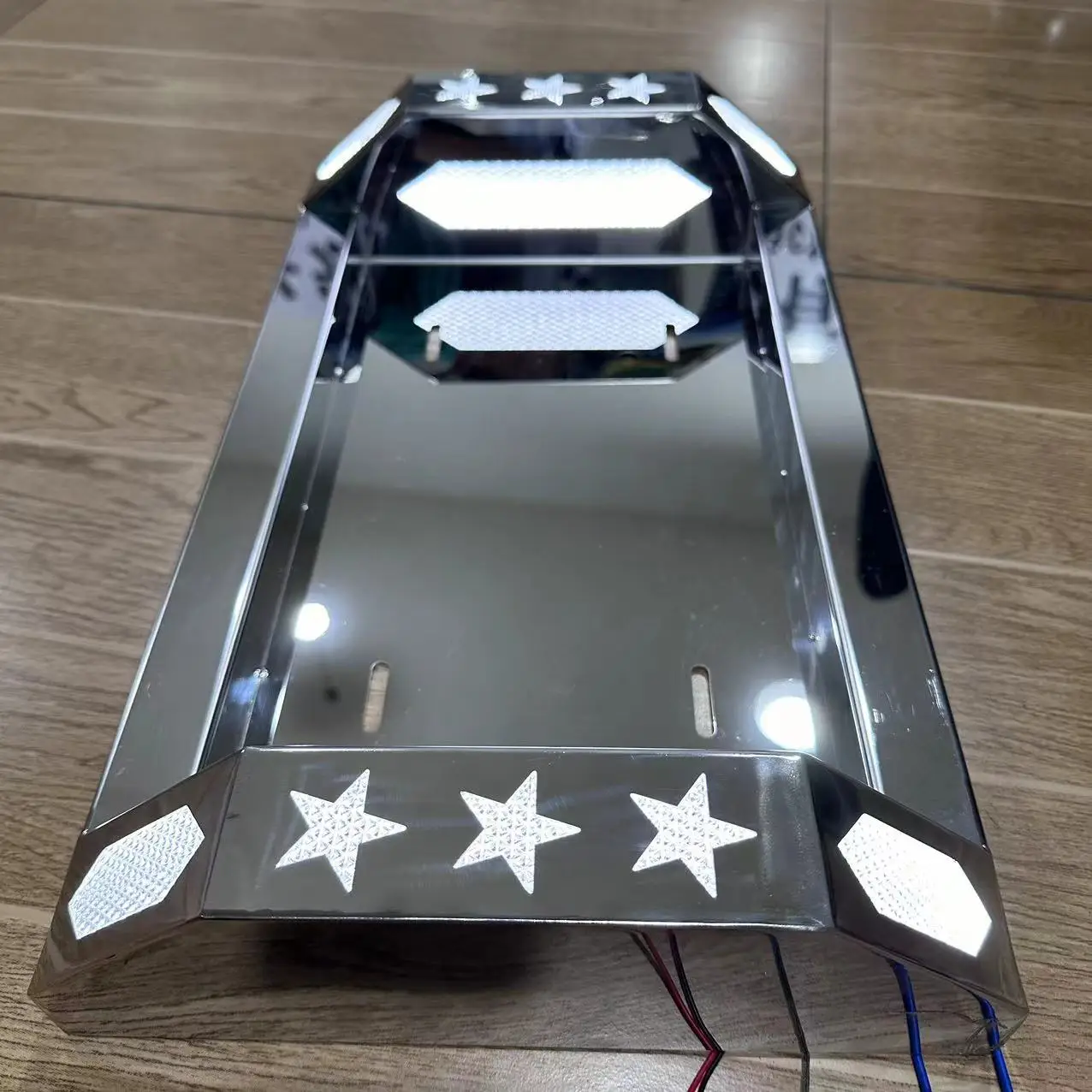 GHCD New Product High Quality  Japanese Truck LED Stainless Steel  License Plate Frame Size 44*26 Factory Direct Sales factory
