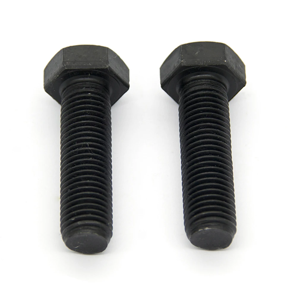 
High strength hexagonal bolts DIN933/931 Grade 8.8 black oxide 