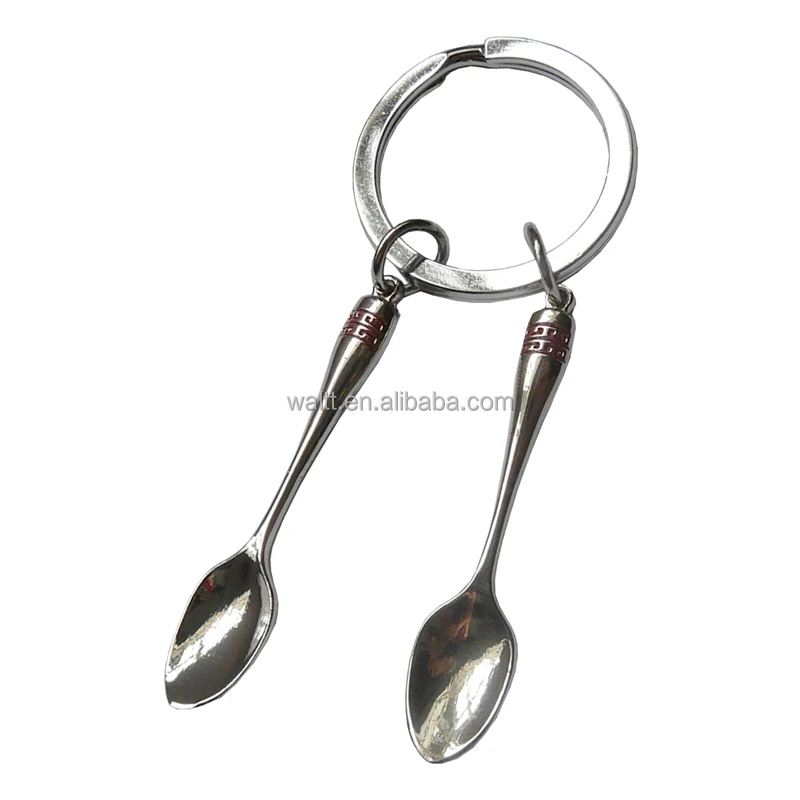 Spoon Keychain Keyring Keyholder Buy Spoon Keychains,Spoon Keyring,Tableware Keychains Product