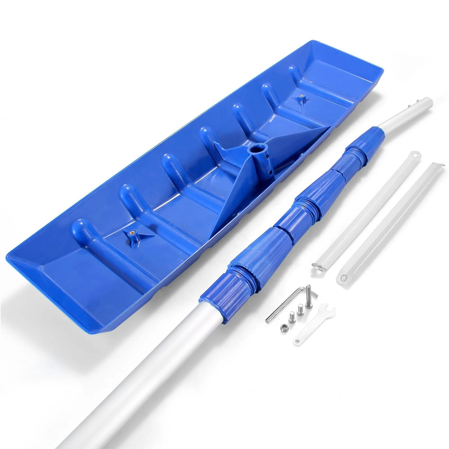 Roof Snow Pusher Snow Rake With Adjustable Long Handle Buy Roof Snow