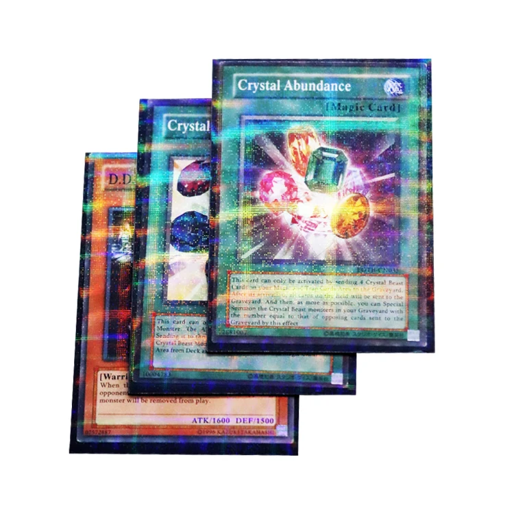 New Prismatic Holographic Yu Gi Oh Custom Yugioh Card Sleeves Buy