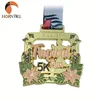 Factory Design Your Own Logo Metal Sports Medals with Lanyard
