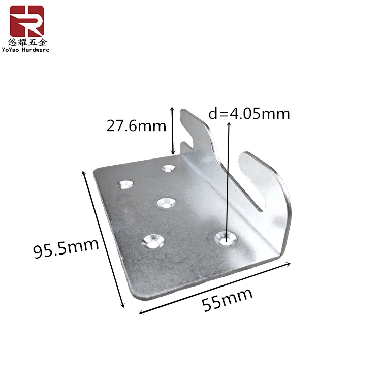 Bed Frame Rail Bracket Hinge High Quality Metal Fabrication Wood Corner ...