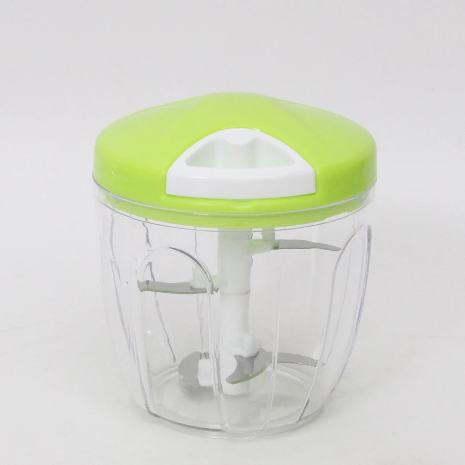 900ml Handheld Manual Fod Processor Kitchen Vegetables Blender Mini