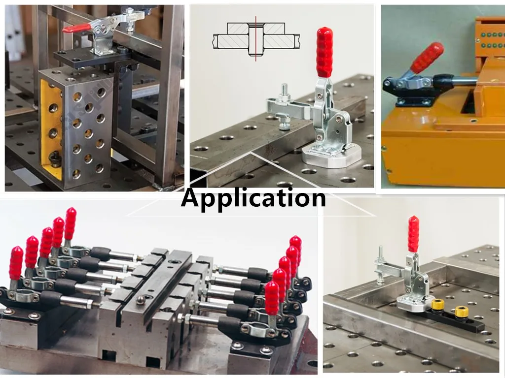 Horizontal Quick Release Clamps Hold Down Safety Toggle Clamp Gh225d