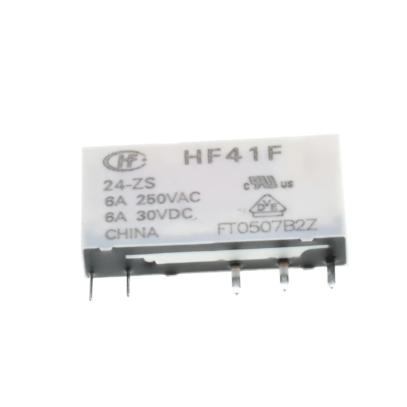 Din Rail Relay Module Switch Hf41f 12v 24v Integrated Pcb Board Ssr
