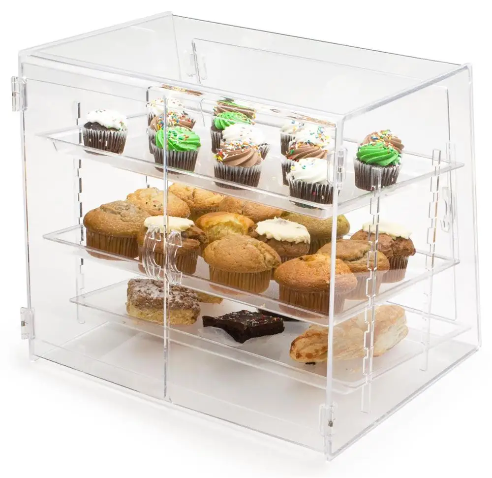 YAGELI cheap factory pmma bread keeper wholesale transparent acrylic food display box