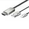 HDMI AV Adapter Converter,Mcfadyon Compatible with Phone Xs XR X 8 7 6 5 HDMI Adapter Converter