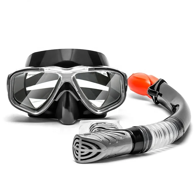 Gafas de buceo antiniebla gafas de natación de vista panorámica transparente para natación de verano ZJ55 
