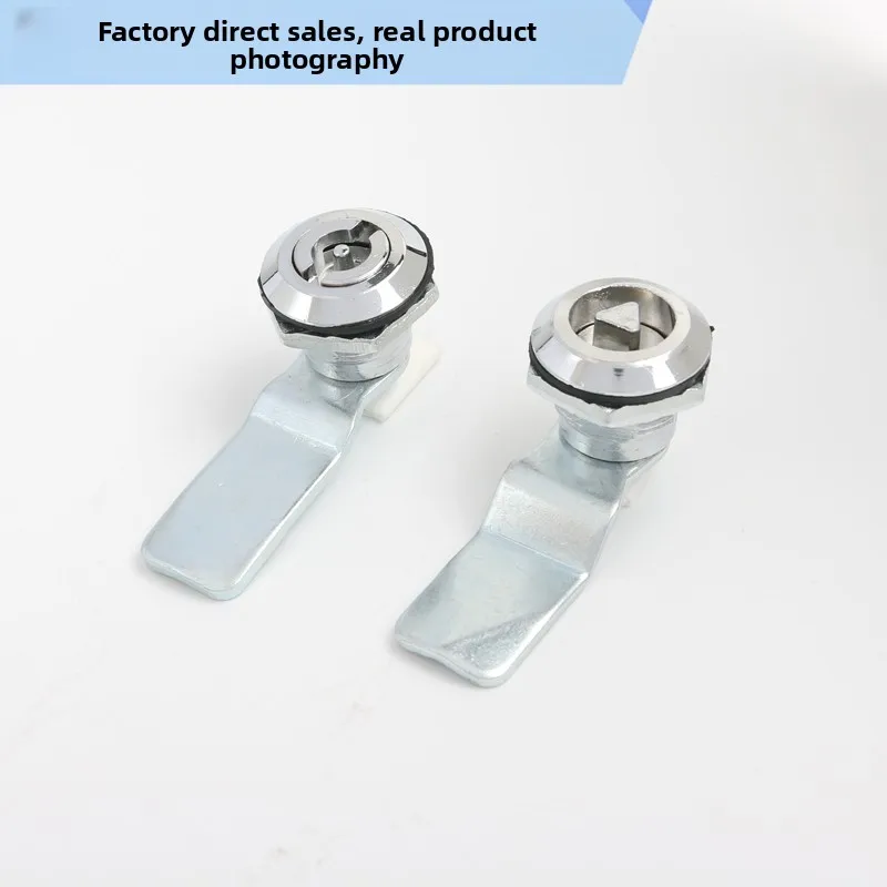 MS705 Single Lock Electrical Box Switch Cabinet Tongue Triangle Lock for Fire Hydrant Trash Can Other Metal Quality Metal details