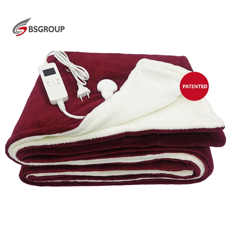 Lcd Display 110h Timers Electric Thermal Blanket 10 Temperature