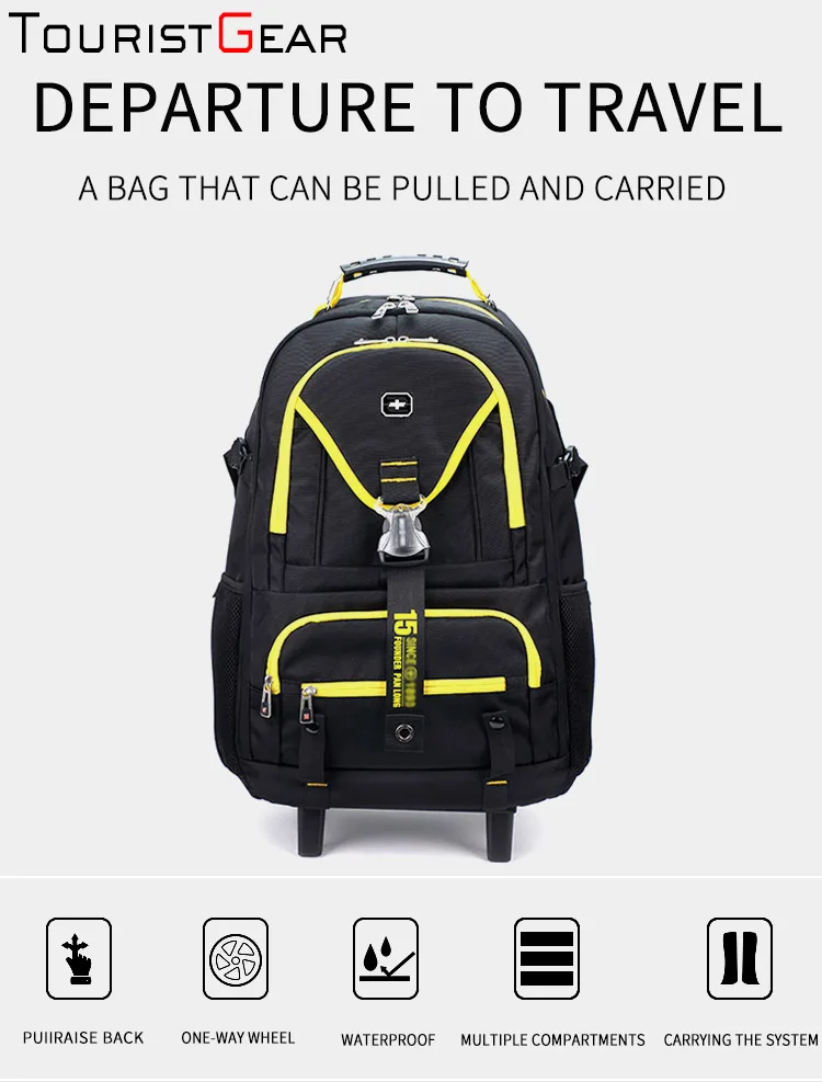 lightweight rolling backpack for travel