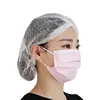 Promotional colorful flexible anti static round disposable mob cap