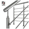 Triple Store Handrail, Round Exterior Modern Design Ms Pipe Railing