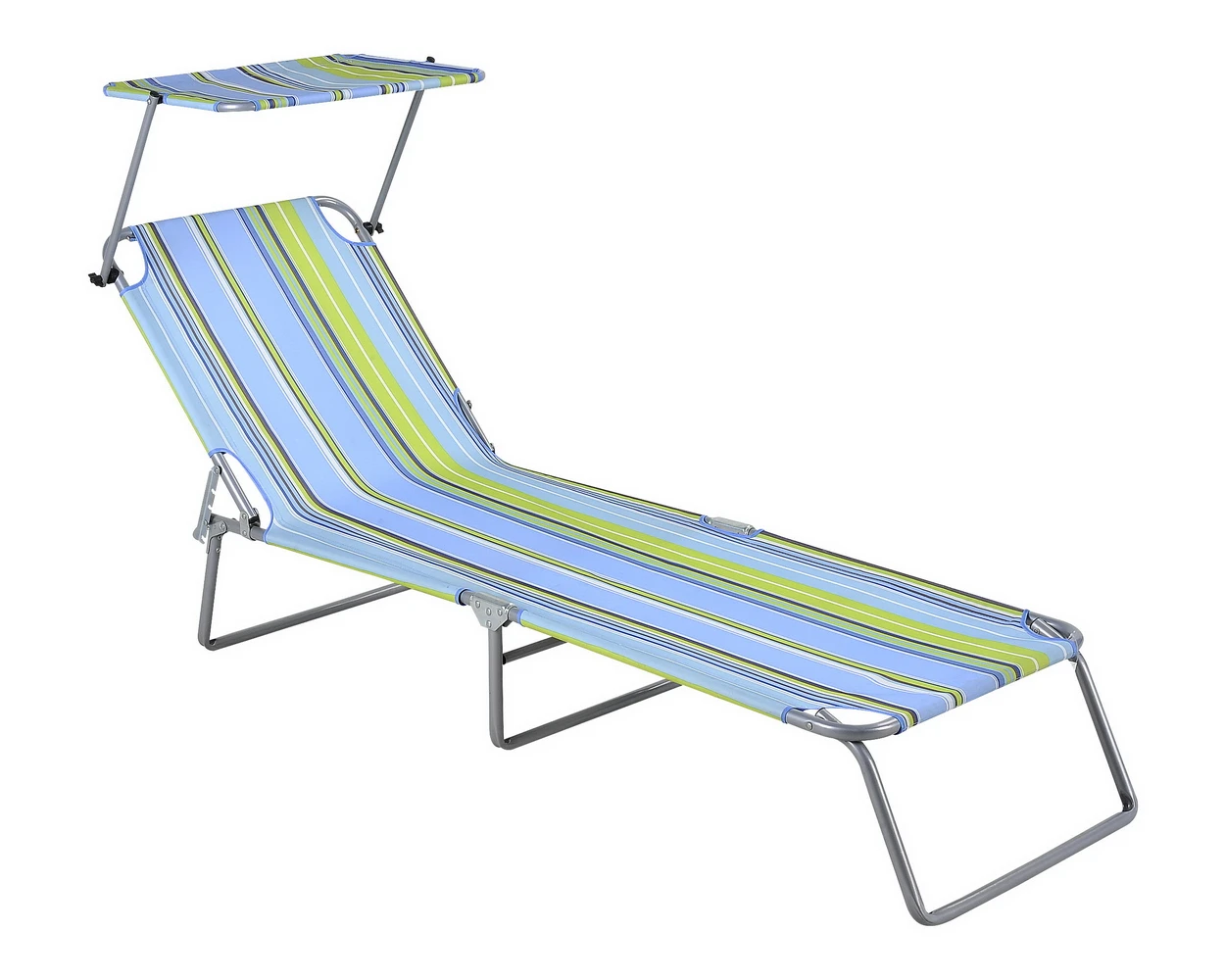 Aluminium Tube Folding Beach Chair Indoor Outdoor Camping Outdoor