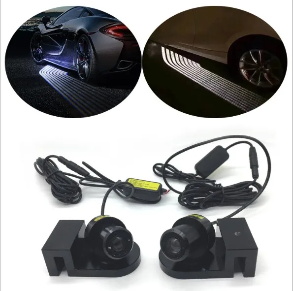 Amazon Hot selling car Led laser angel wings projector red/white/green /blue shadow led light